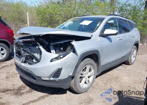 2018 GMC Terrain Sle z USA, uszkodzony, nr VIN 3GKALMEVXJL192012